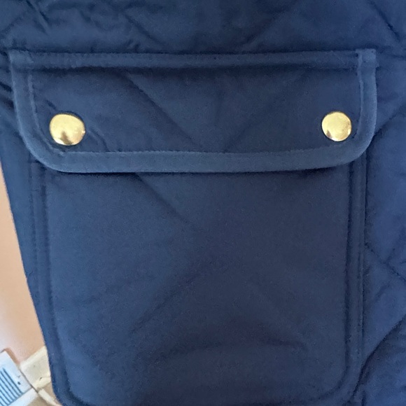 J. Crew Blue and White Checkered vest - Picture 4 of 5